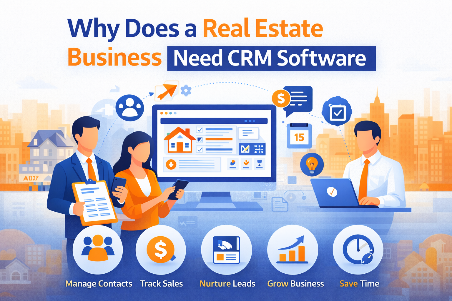 Why Does a Real Estate Business Need CRM Software